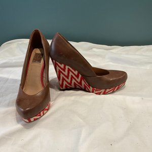 Ella Moss Platform Evelyn Wedge size 6